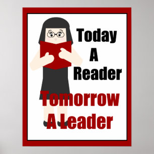 Lover Gal 2 Leader-Poster voor lerarenboek Poster