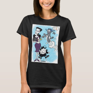 Lover geeft kleine rokerrokken voor films t-shirt