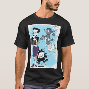 Lover geeft kleine rokerrokken voor films t-shirt