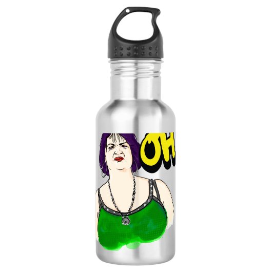 Lover Gift Gavin Art Stacey Retro Wave Waterfles (Voorkant)