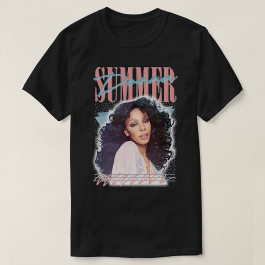 Lover Gifts Donna Art Summers Retro  T-shirt (Design voorkant)