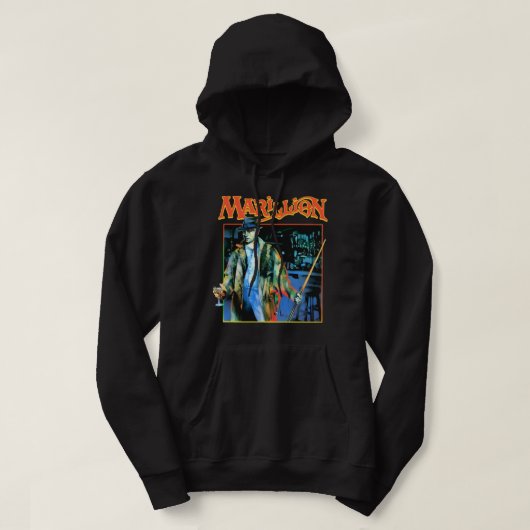 Lover Gifts Marillion Retro  Hoodie (Design voorkant)