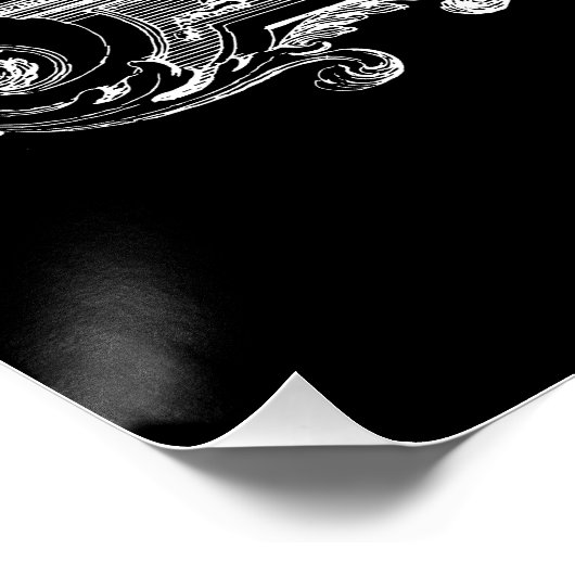 Lover gitaar perfect poster (Hoek)