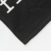 Lover Goose And Fighter Goose, Funny Couple Goose  Fleece Deken (Hoek)