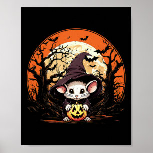 Lover Halloween Griezige Geest Kledingstijl  Poster
