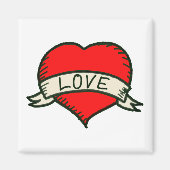 Lover Heart Shape Tekening Magneet (Voorkant)