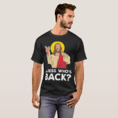 Lover Jesus Pizza Funny God Snack Chri T-shirt (Voorkant volledig)