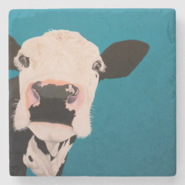 'Lover not a Fighter' Stenen Onderzetter