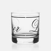 'Lover' Rocks Glass Whisky Glas (Links)