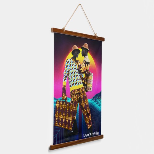 Lover’s Holiday Hangend Wandkleed (Gebogen)