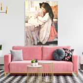 Lover Sighing als een Furnace Print (Insitu (Woonkamer))