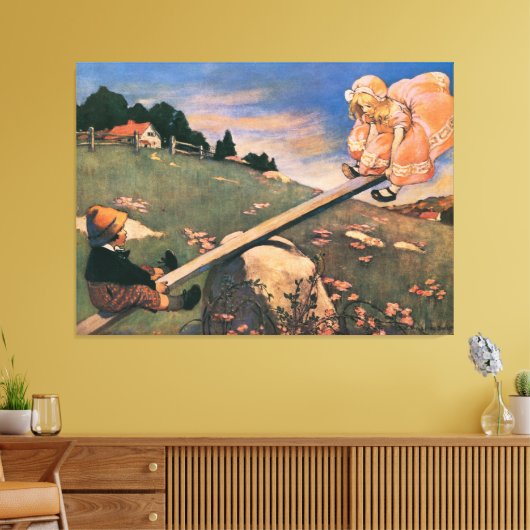 Lover Sighing als een Furnace Print (Insitu (Woonkamer))