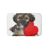 Lover Valentijn Havanese Puppy Dog Badmat (Voorkant)