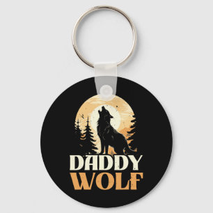 Lover Wolf Pack Wolfgang Wildlife Animal Papa Wolf Sleutelhanger