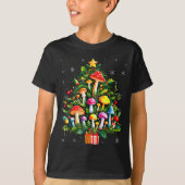 Lover Xmas Mushroom Christmas Tree  T-shirt (Voorkant)