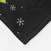 Lover Xmas Mushroom Christmas Tree T Shirt Fleece Deken (Hoek)