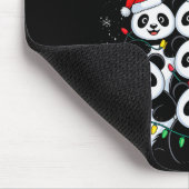Lover Xmas Panda Christmas Tree  Muismat (Hoek)