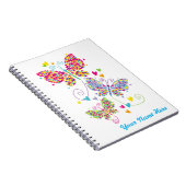 Loverflies Butterflies Heest Helder Notitieboek (Rechterzijde)