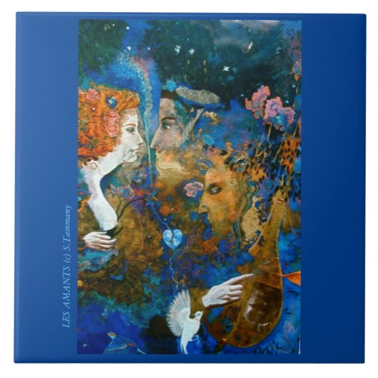 Loveringstool Tegeltje (Voorkant)