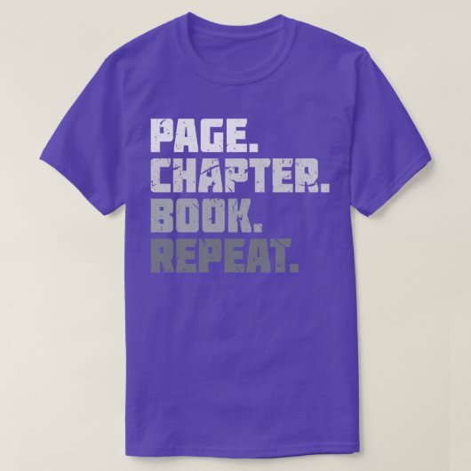 Loverlezing van het hoofdstuk Pagina T-shirt (Design voorkant)