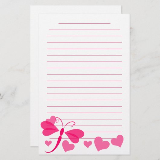 Loverly Dragon Fly Briefpapier (Voorkant / Achterkant)