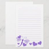 Loverly Dragon Fly Briefpapier (Voorkant / Achterkant)