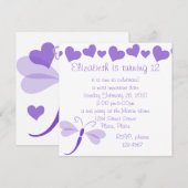 Loverly Dragon Fly Kaart (Voorkant / Achterkant)