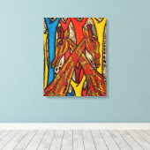 Lovers 2013 canvas afdruk (Insitu (Houten vloer))