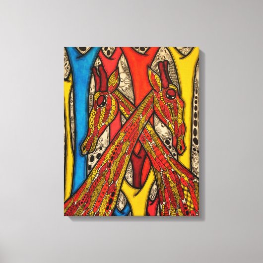 Lovers 2013 canvas afdruk (Voorkant)