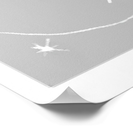 Lovers Abstract Poster (Hoek)