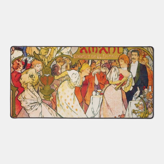 Lovers, Alphonse Mucha Bureaumat (Voorkant)