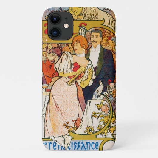 Lovers, Alphonse Mucha Case-Mate iPhone Case (Achterkant)