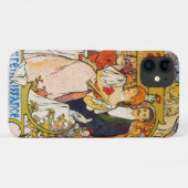 Lovers, Alphonse Mucha Case-Mate iPhone Case (Achterkant (horizontaal))