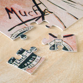 Lovers, Alphonse Mucha Legpuzzel (Zijkant)