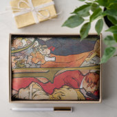 Lovers, Alphonse Mucha Tissuepapier (Geschenk)