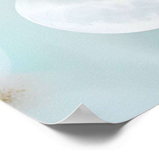 Lovers’ Balance – Mystical Yin Yang Wolf Poster (Hoek)