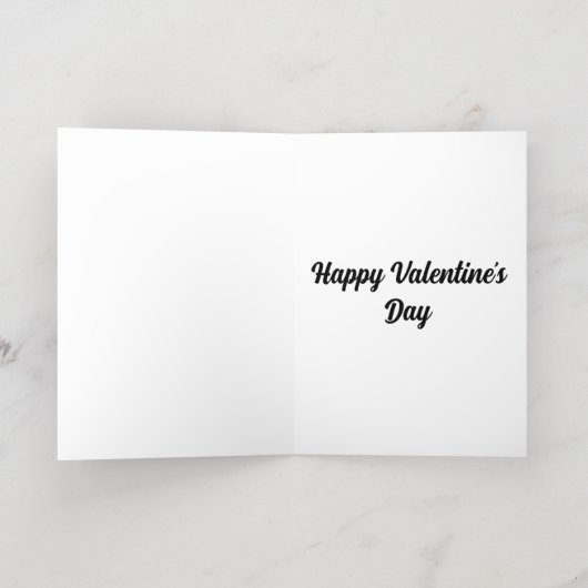 Lovers Between Us and the Moon Mixed Media Collage Folie Wenskaart (Binnenlaag)