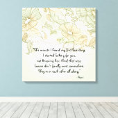 Lovers Canvas Afdruk (Insitu (Houten vloer))