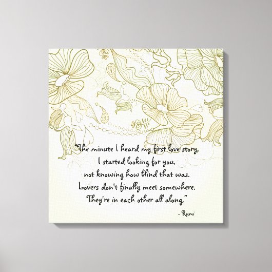 Lovers Canvas Afdruk (Voorkant)