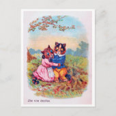 Lovers Cat (Strong Emotion), Louis Wain Briefkaart (Voorkant)