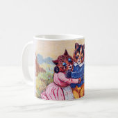 Lovers Cat (Strong Emotion), Louis Wain Koffiemok (Voorkant links)