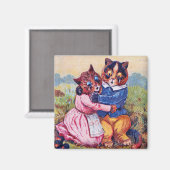 Lovers Cat (Strong Emotion), Louis Wain Magneet (Voorkant / Achterkant)