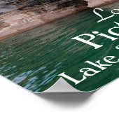 Lovers Cove Pictured Rocks Poster (Hoek)
