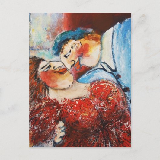 Lovers Dance Briefkaart (Voorkant)