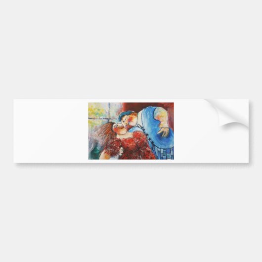 Lovers Dance Bumpersticker (Voorkant)