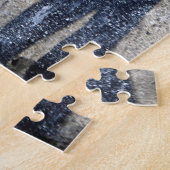 Lovers dansen in de regen legpuzzel (Zijkant)