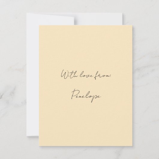 Lovers Dansende Valentijnsdag Kaart (Achterkant)