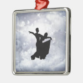 Lovers danst in romance metalen ornament (Links)