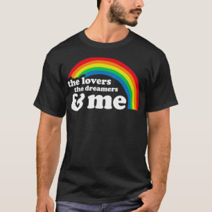 Lovers Dreamweaver en ik Rainbow LGBT-verbinding T-shirt