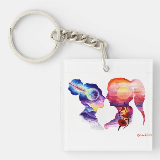 Lovers droaming sleutelhanger (voorkant)